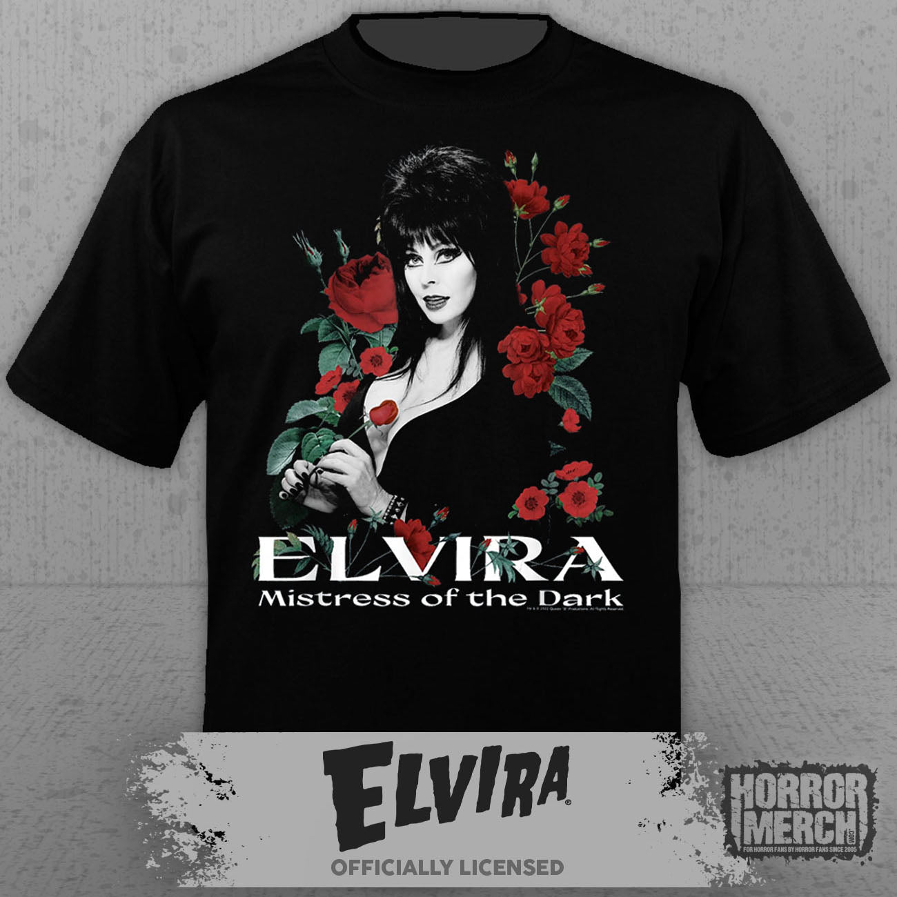 Elvira - Roses Mens Shirt