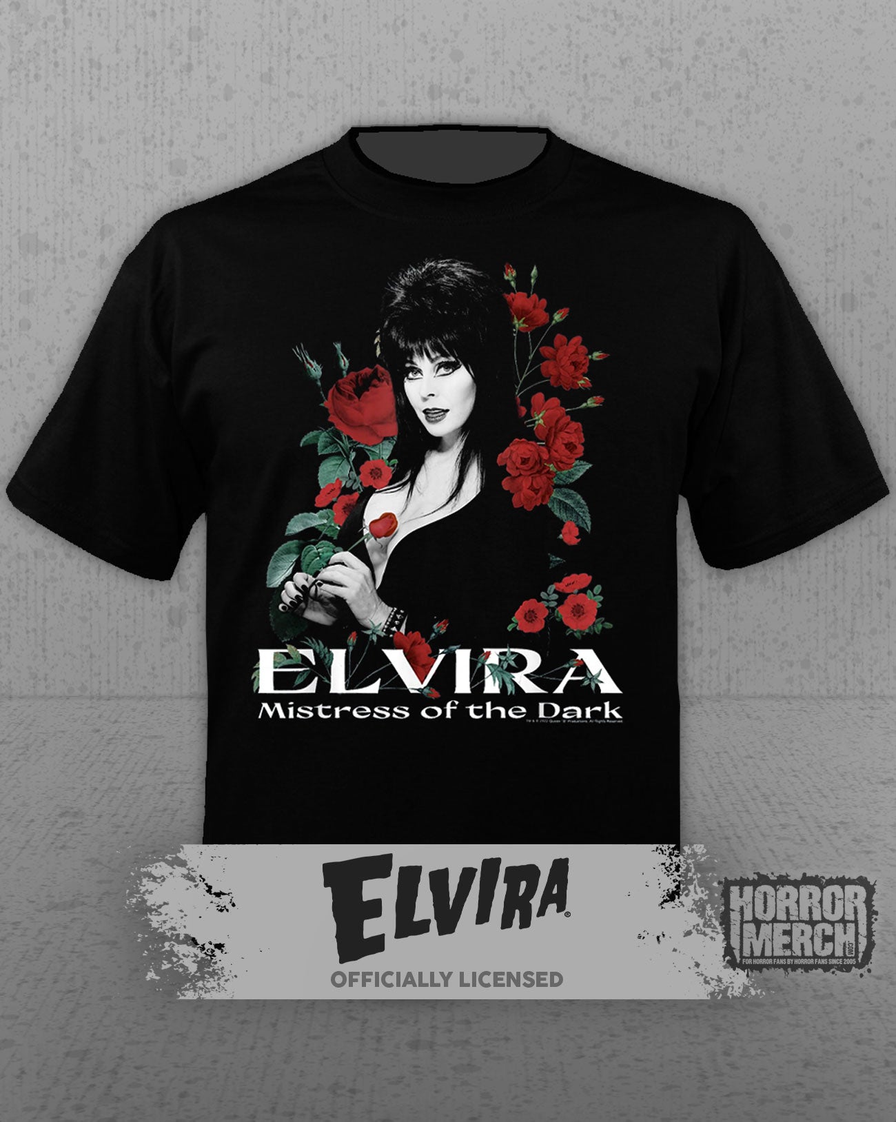 Elvira - Roses Mens Shirt