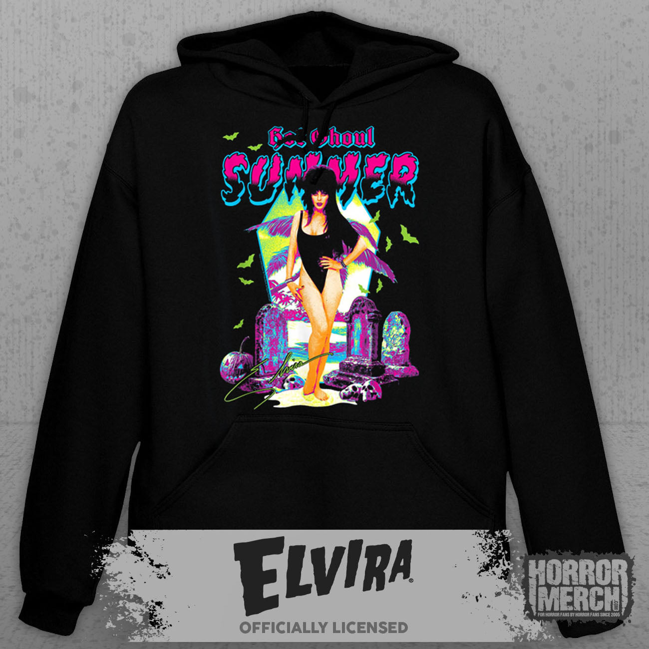 Elvira - Hot Ghoul Summer Hooded Sweatshirt
