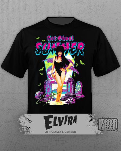 Elvira - Hot Ghoul Summer Womens Shirt