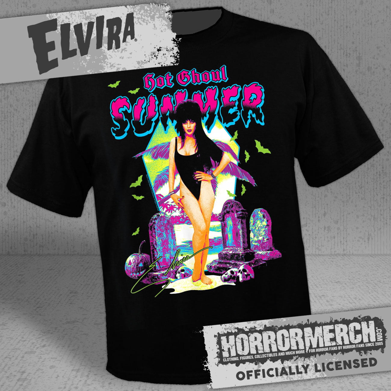 Elvira - Hot Ghoul Summer Womens Shirt