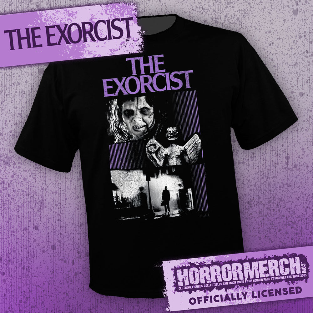 Exorcist - Collage (Pazuzu) Womens Shirt