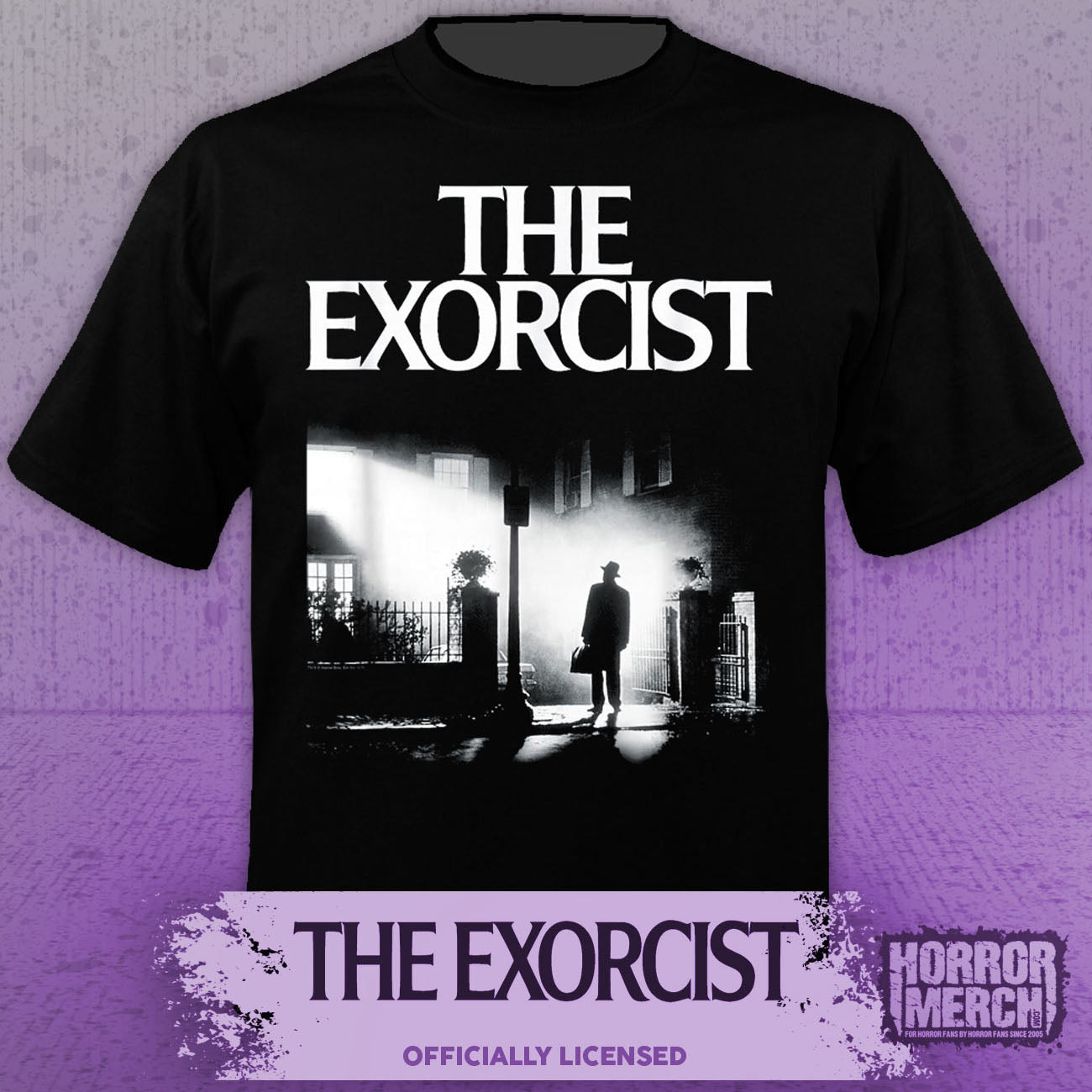 Exorcist - BW Poster Womens Shirt