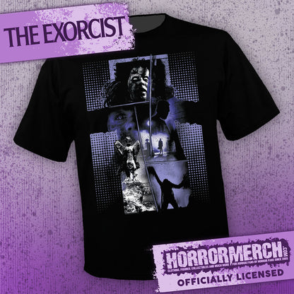 Exorcist - Collage (Purple) Mens Shirt