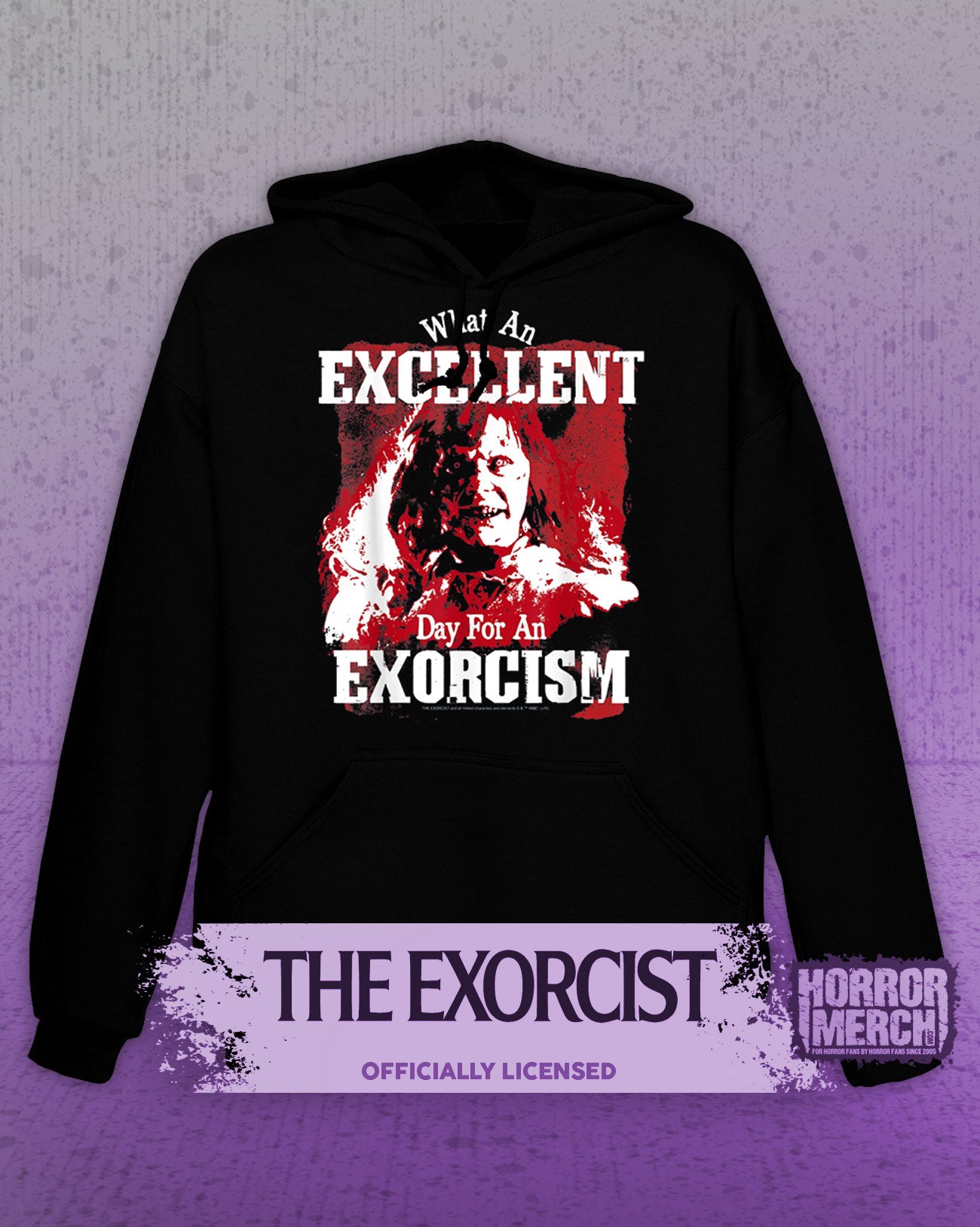Exorcist - Exorcism (Red) Hooded Sweatshirt