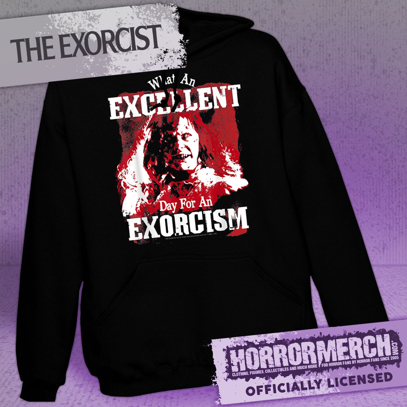 Exorcist - Exorcism (Red) Hooded Sweatshirt