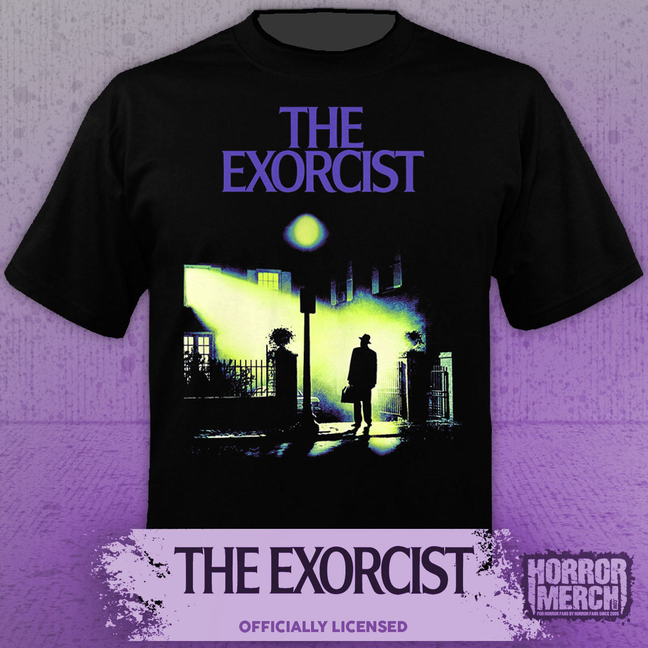Exorcist - Color Poster Mens Shirt