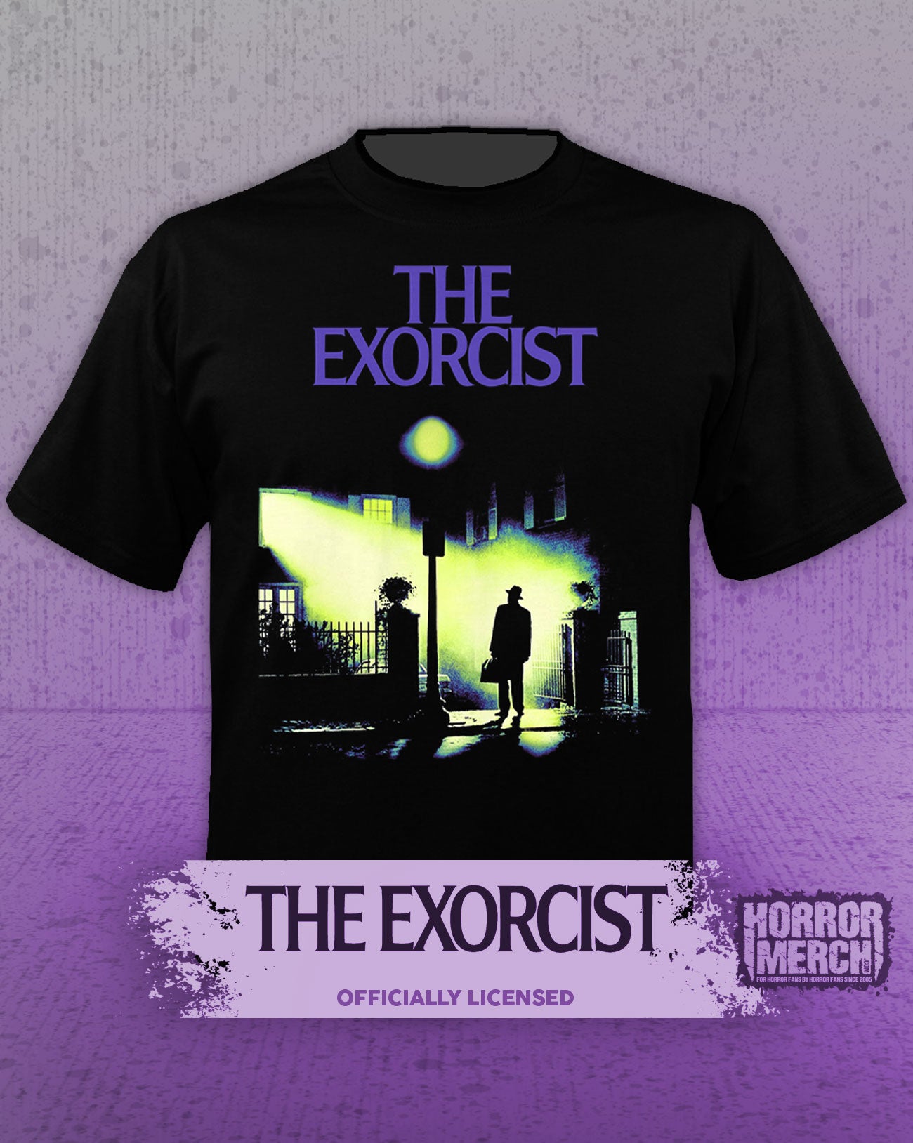 Exorcist - Color Poster Mens Shirt