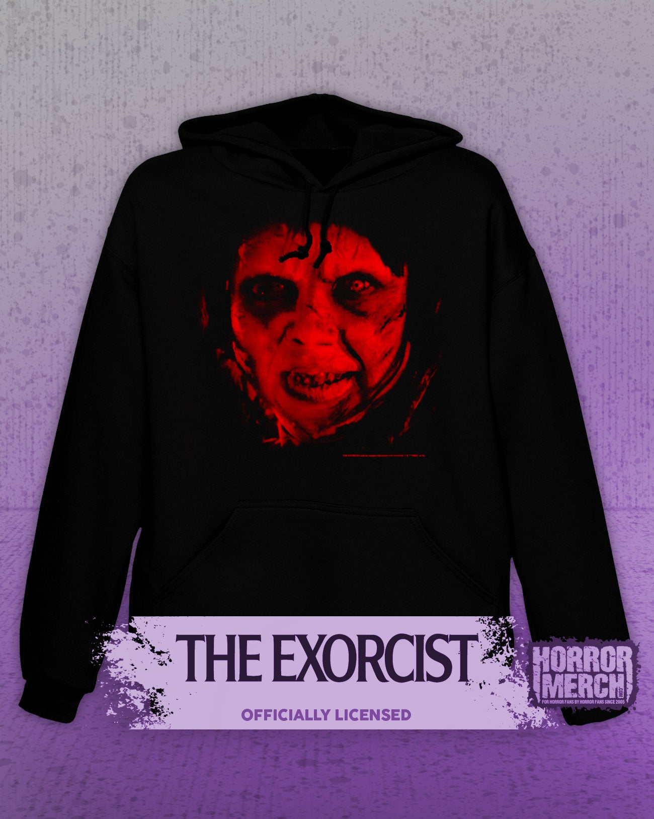 Exorcist - Regan (Red) Hooded Sweatshirt
