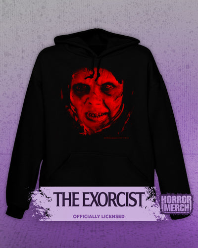 Exorcist - Regan (Red) Hooded Sweatshirt