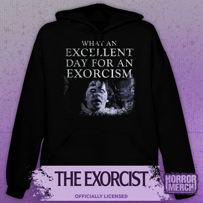 Exorcist - Excellent Day For An Exorcism Hooded Sweatshirt