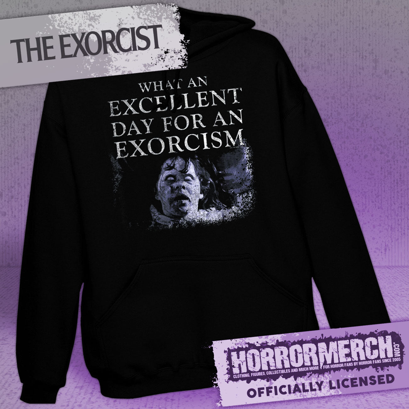 Exorcist - Excellent Day For An Exorcism Hooded Sweatshirt