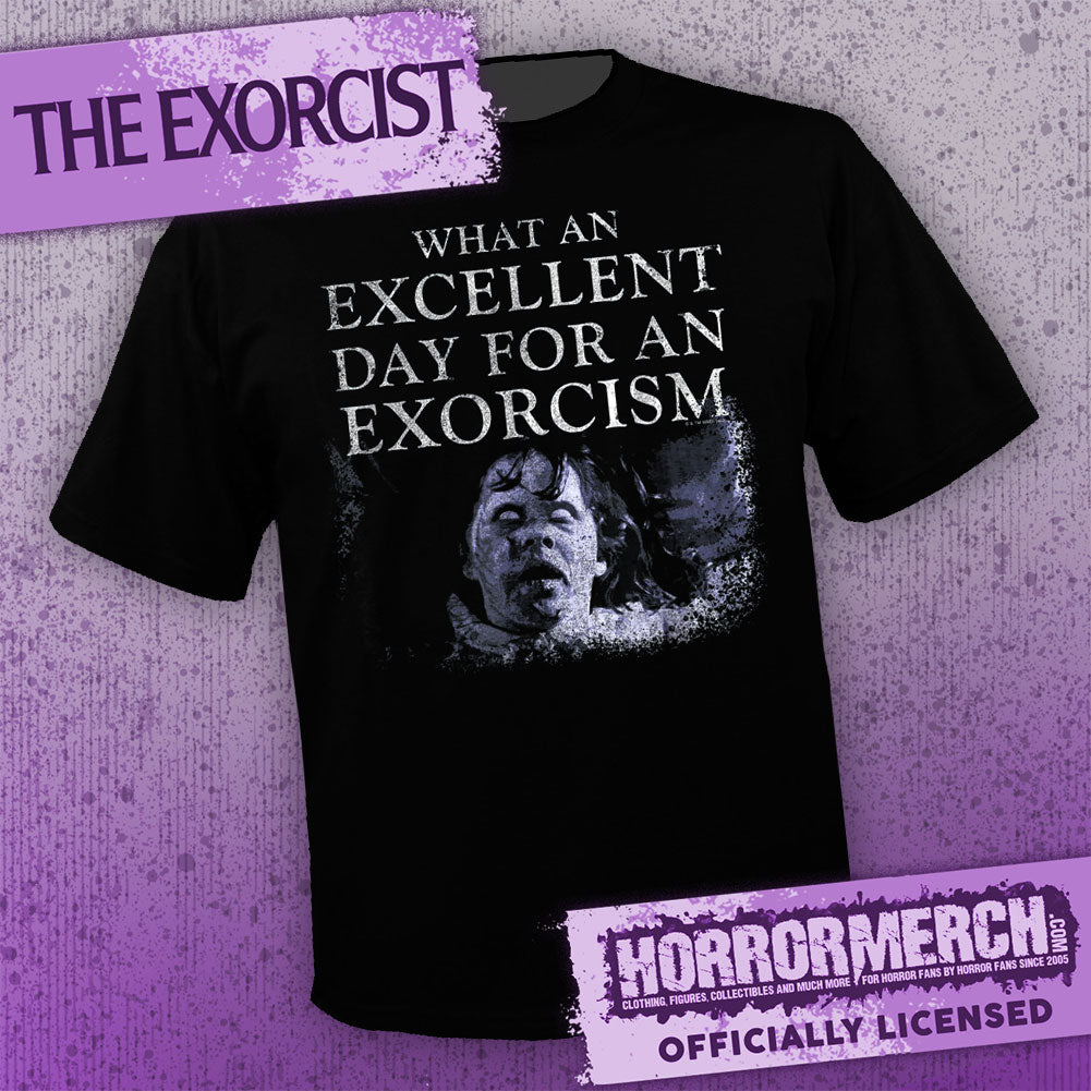 Exorcist - Excellent Day For An Exorcism Womens Shirt