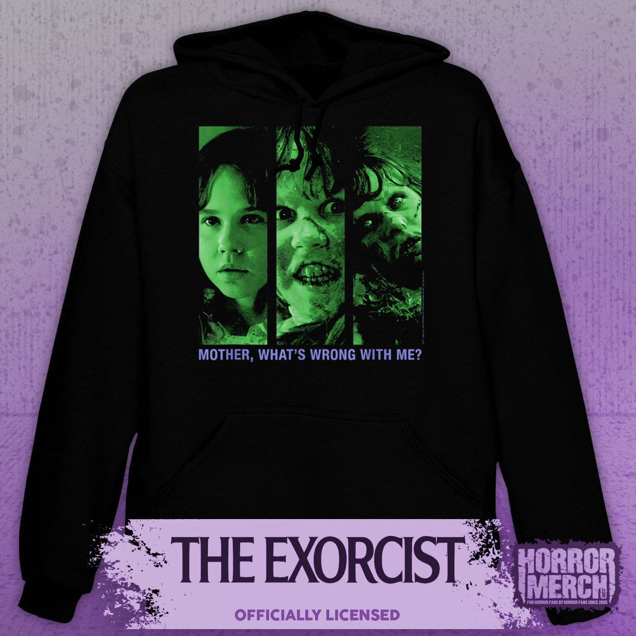 Exorcist - Mother Whats Wrong With Me Hooded Sweatshirt