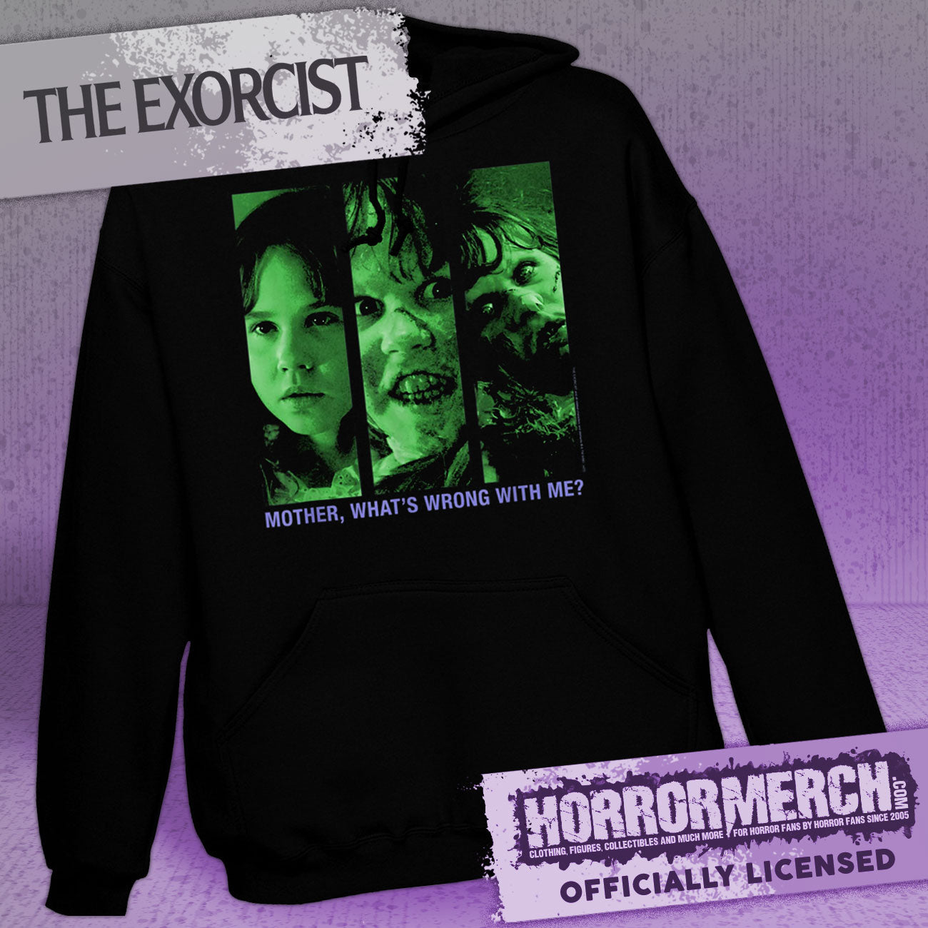 Exorcist - Mother Whats Wrong With Me Hooded Sweatshirt