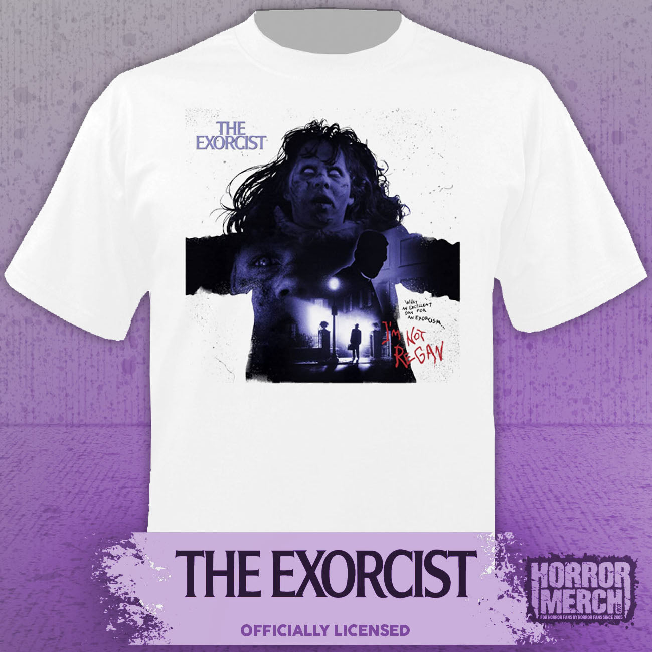 Exorcist - Im not Regan Mens Shirt (White)