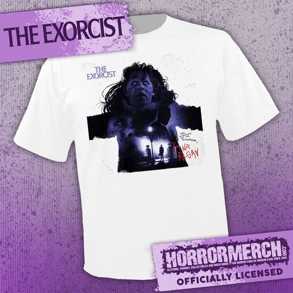 Exorcist - Im not Regan (White) Mens Shirt