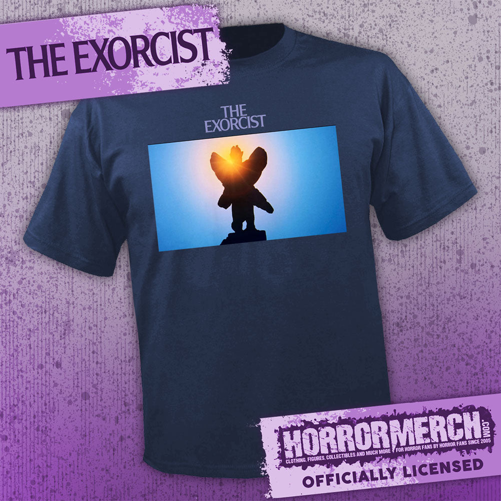 Exorcist - Pazuzu (Blue) Mens Shirt