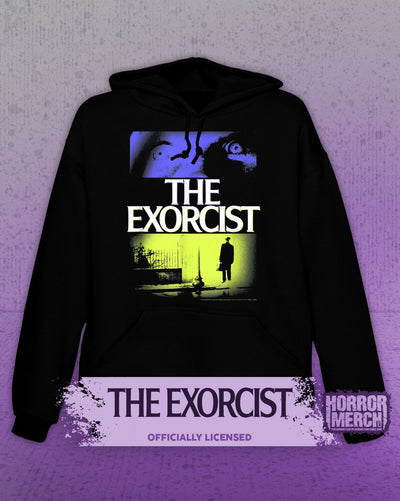 Exorcist - Poster (Split Logo) Hooded Sweatshirt
