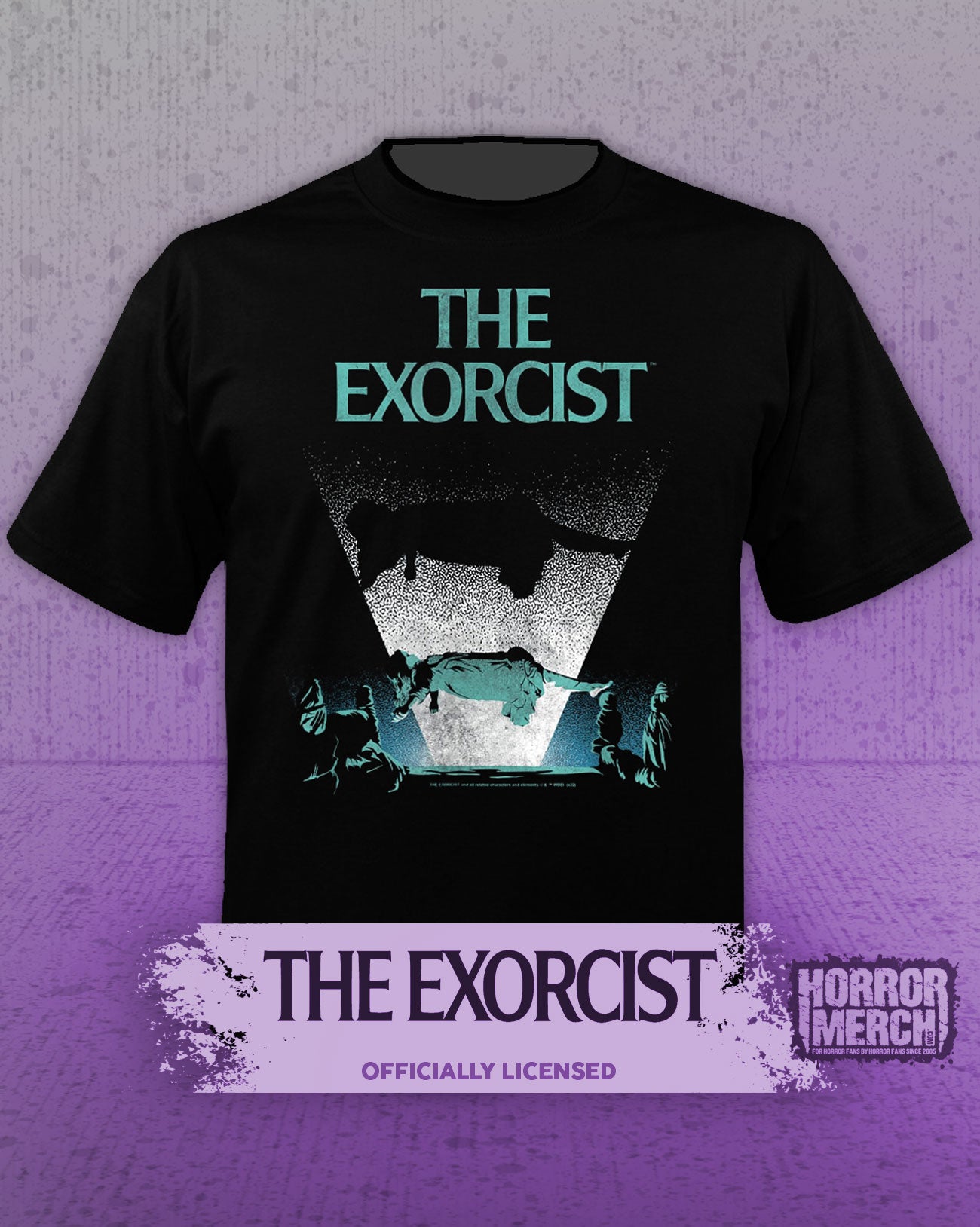 Exorcist - Levitating Poster Womens Shirt