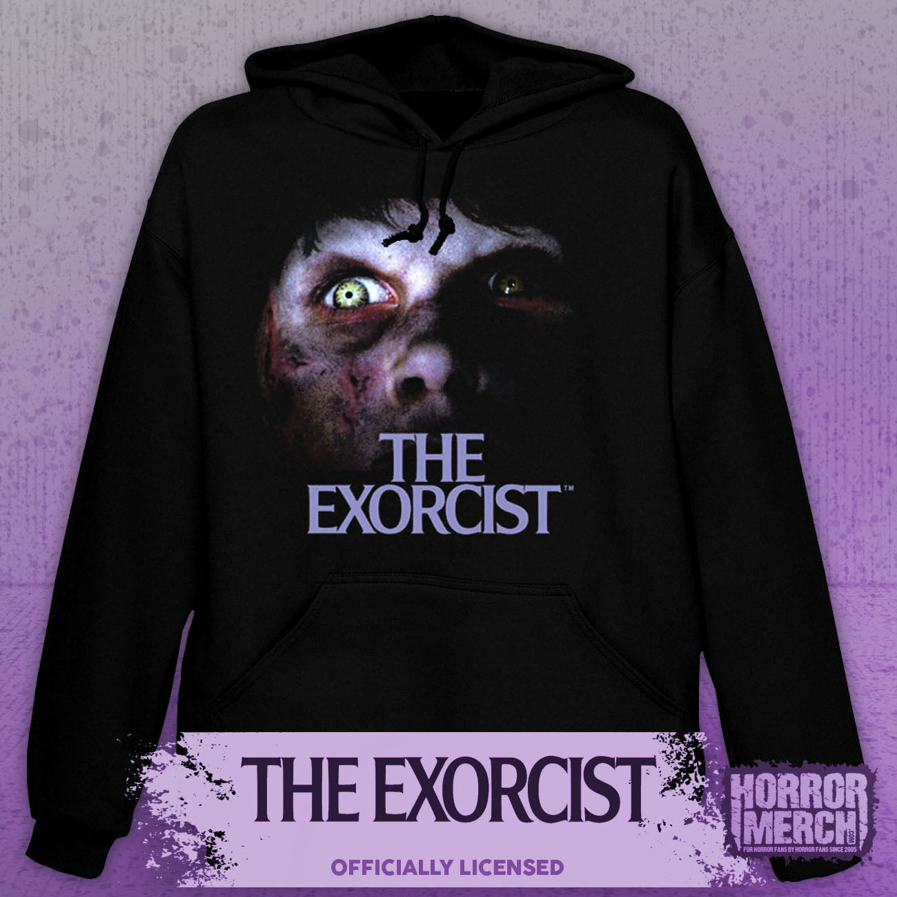 Exorcist - Closeup Hooded Sweatshirt