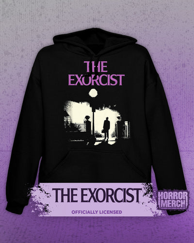 Exorcist - Poster (Pink Logo) Hooded Sweatshirt