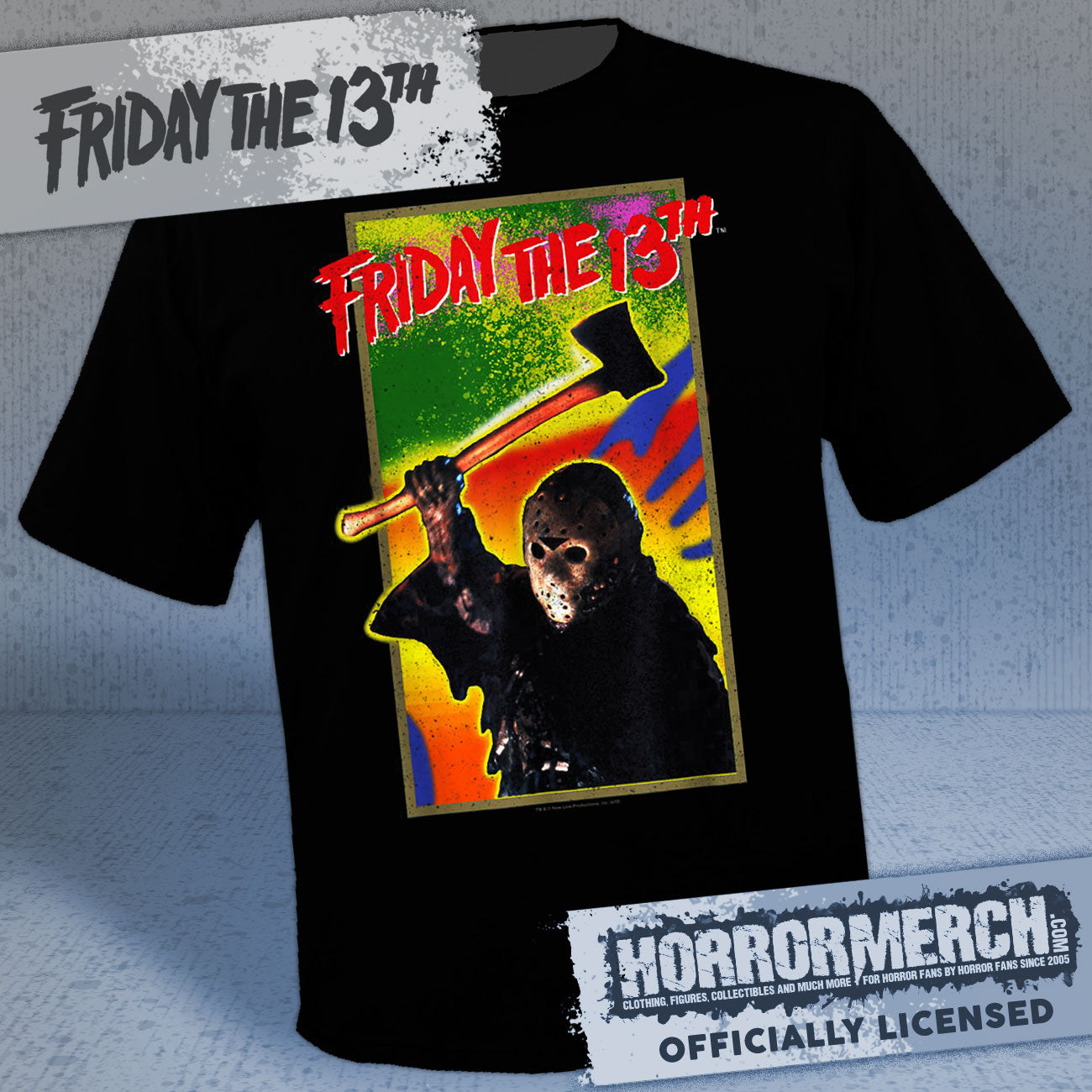 Friday The 13th - Retro Game Mens Shirt
