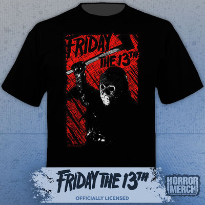 Friday The 13th - New Blood Outline Mens Shirt