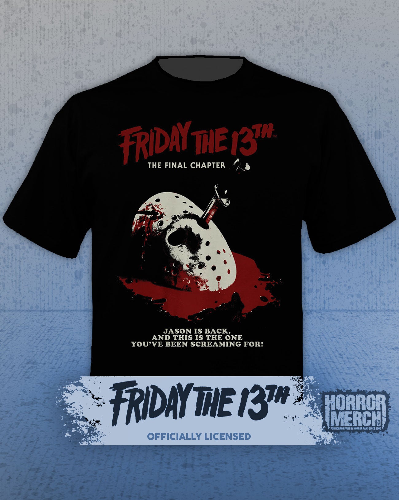 Friday The 13th - Final Chaper (Duotone) Mens Shirt