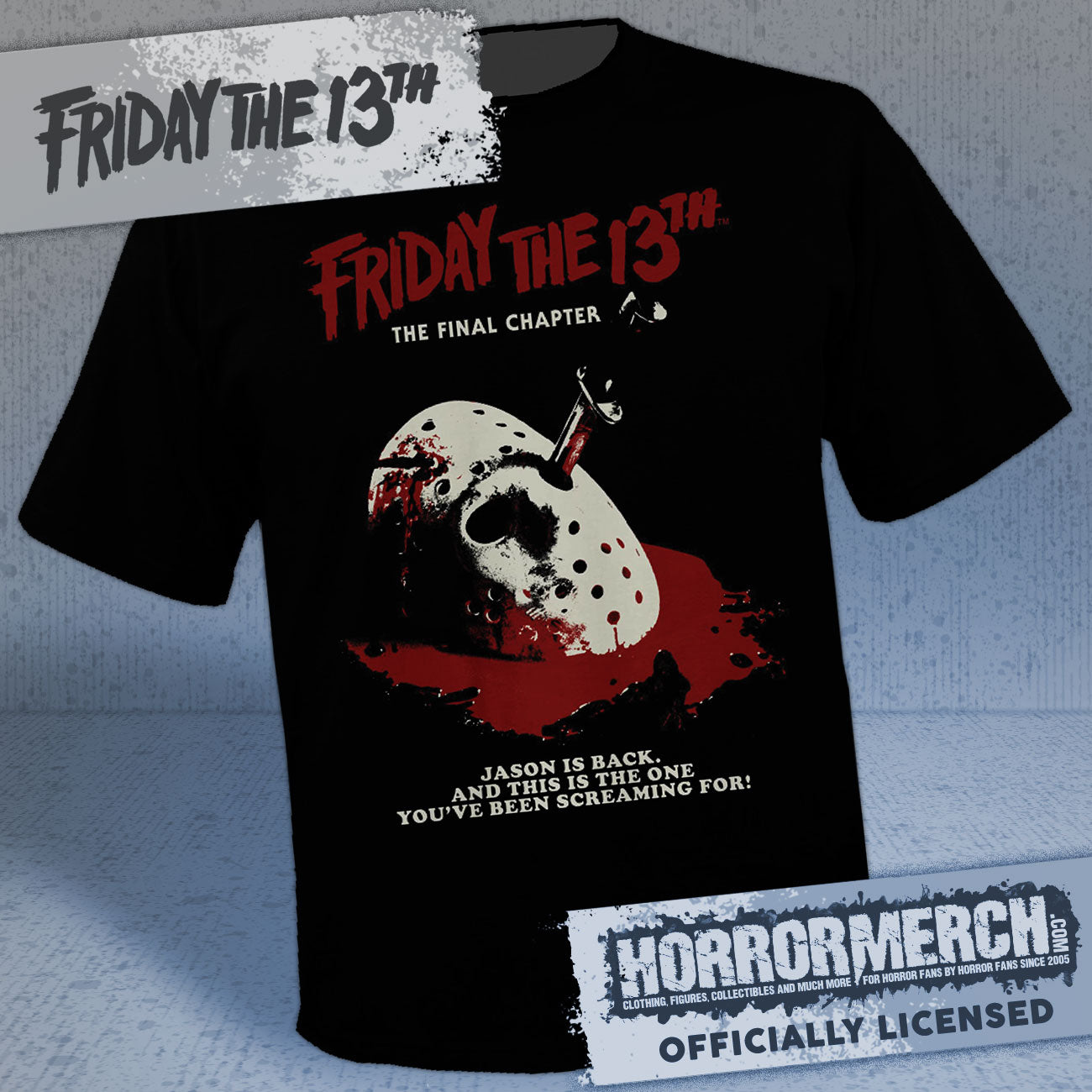 Friday The 13th - Final Chaper (Duotone) Mens Shirt