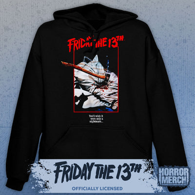 Friday The 13th - Axe Poster Hooded Sweatshirt