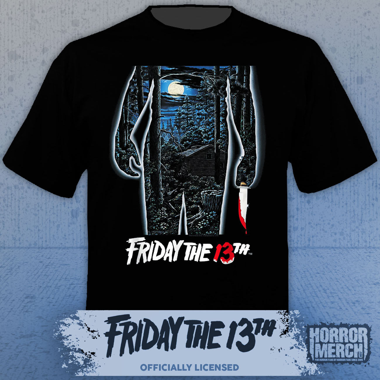 Friday The 13th - Original Poster (Color) Mens Shirt