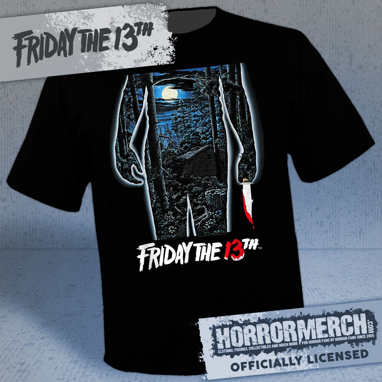 Friday The 13th - Original Poster (Color) Mens Shirt