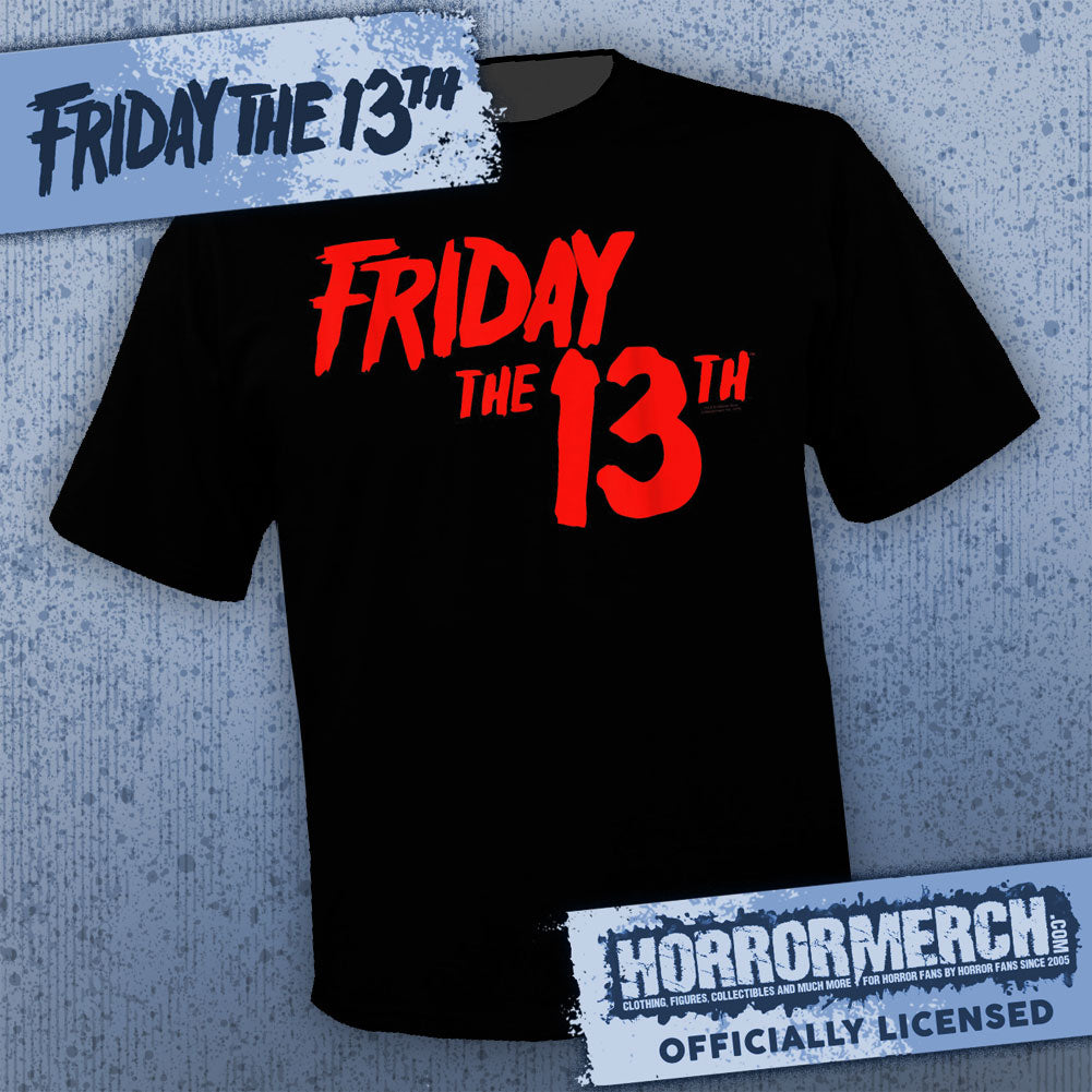 Friday The 13th - Red Logo Mens Shirt