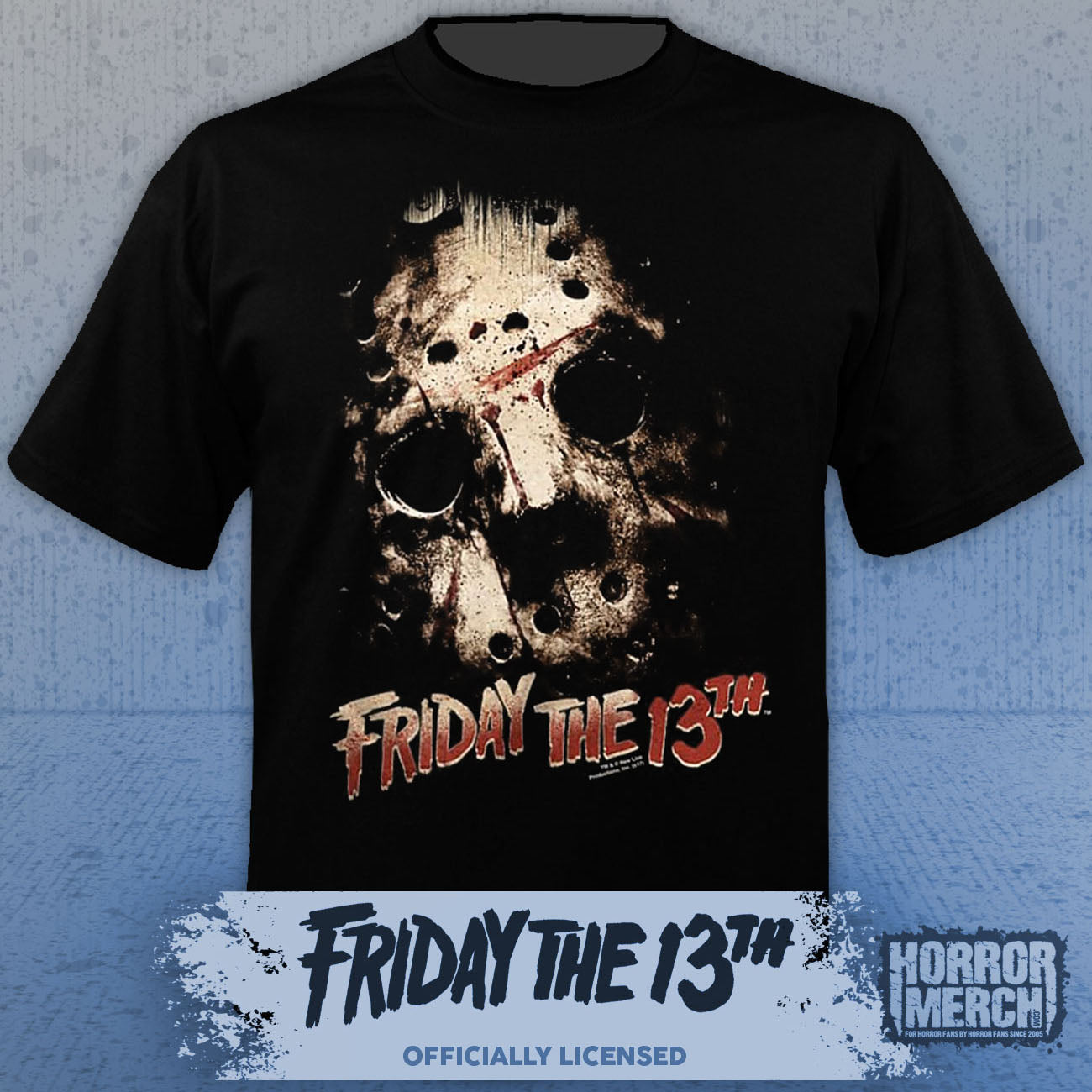 Friday The 13th - Close-Up Mask Womens Shirt