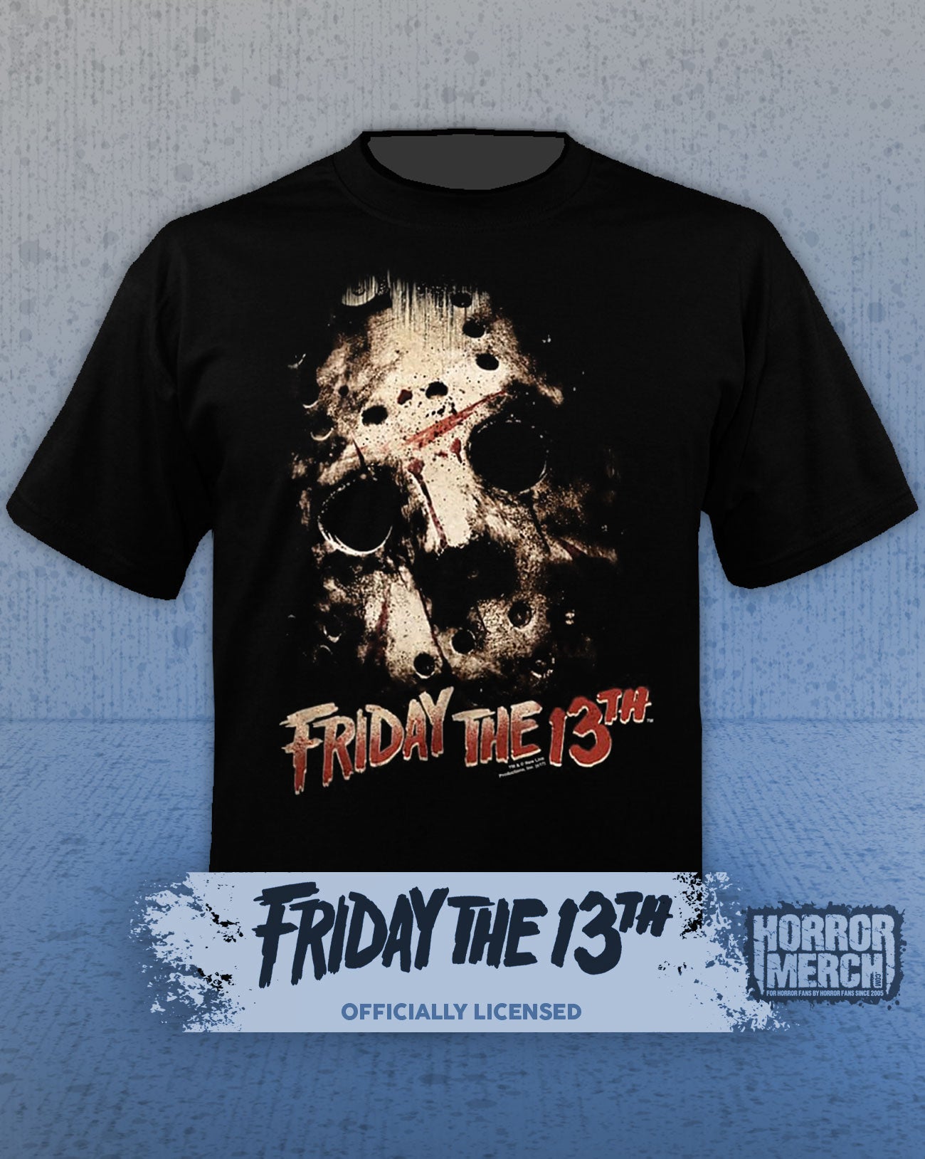 Friday The 13th - Close-Up Mask Womens Shirt