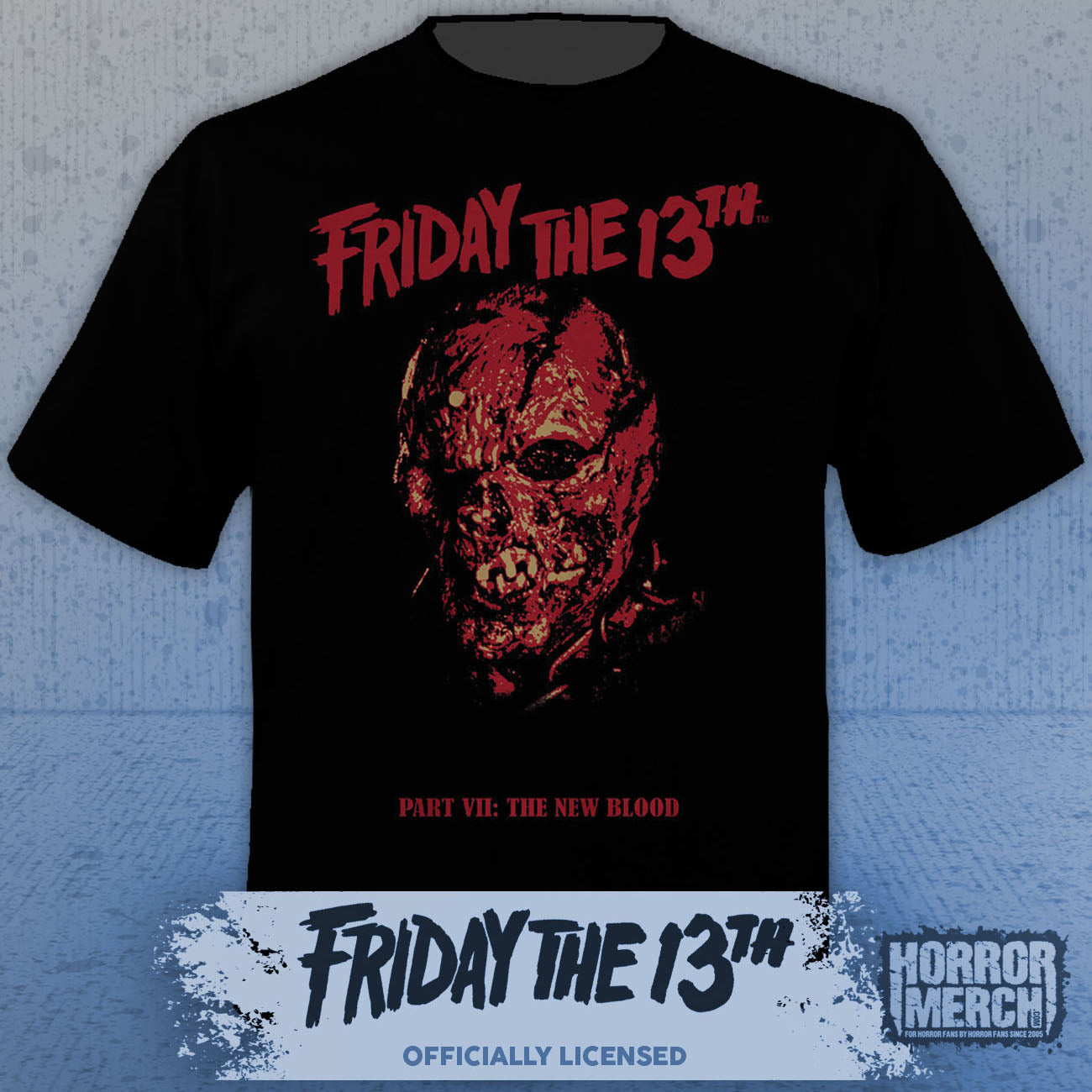 Friday The 13th - New Blood (Unmasked) Mens Shirt