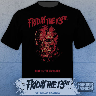 Friday The 13th - New Blood (Unmasked) Mens Shirt