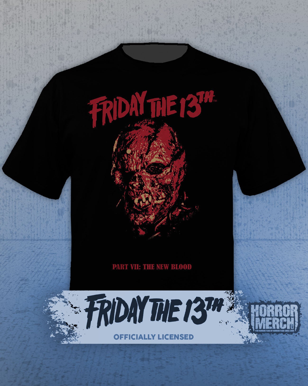 Friday The 13th - New Blood (Unmasked) Mens Shirt