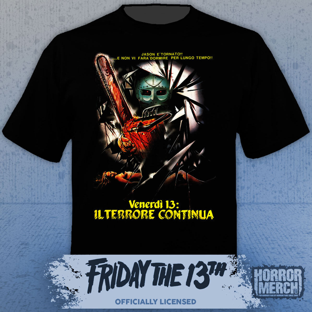 Friday The 13th - French Poster Mens Shirt