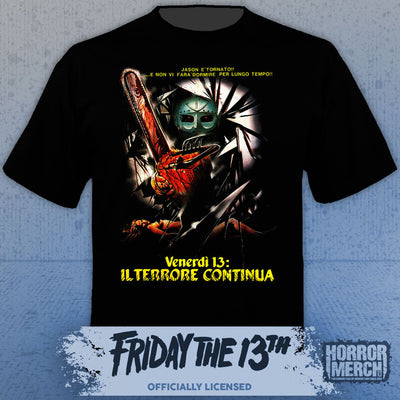 Friday The 13th - French Poster Mens Shirt