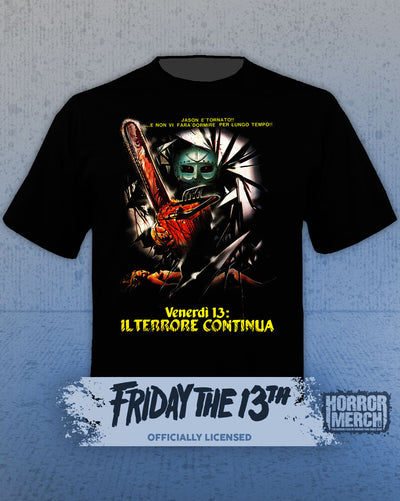Friday The 13th - French Poster Mens Shirt