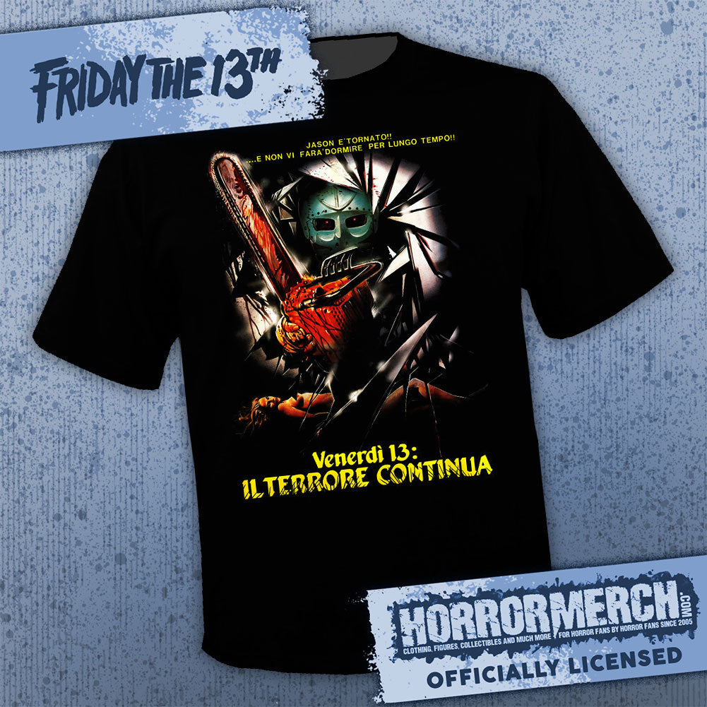 Friday The 13th - French Poster Mens Shirt