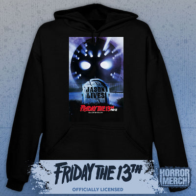 Friday The 13th - Jason Lives (Poster) Hooded Sweatshirt
