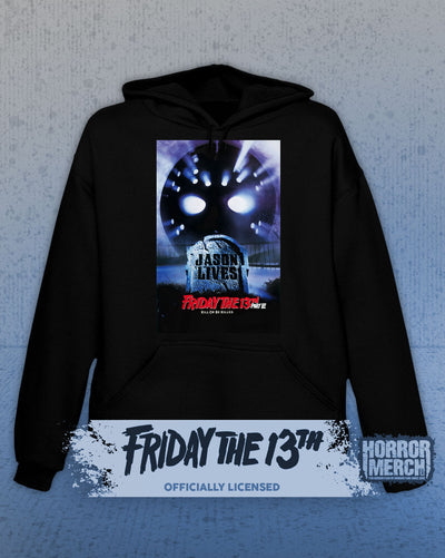 Friday The 13th - Jason Lives (Poster) Hooded Sweatshirt