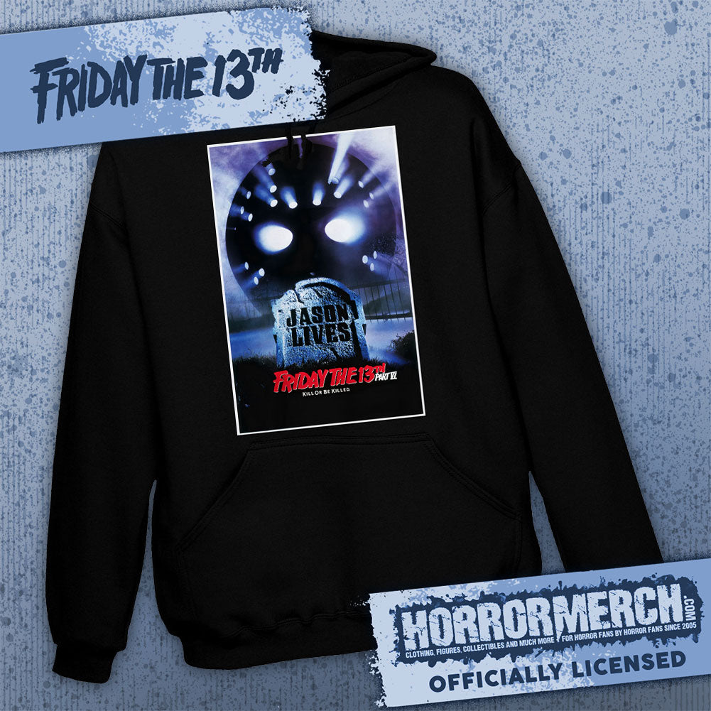 Friday The 13th - Jason Lives (Poster) Hooded Sweatshirt