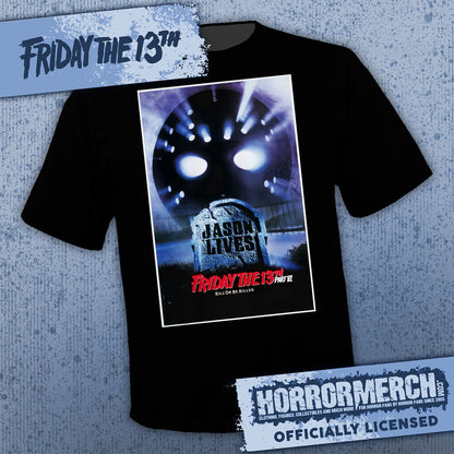 Friday The 13th - Jason Lives (Poster) Mens Shirt