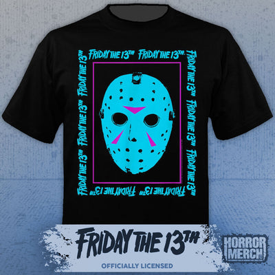 Friday The 13th - Neon Mask Mens Shirt