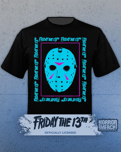 Friday The 13th - Neon Mask Mens Shirt