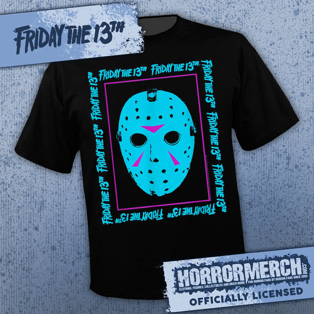 Friday The 13th - Neon Mask Mens Shirt